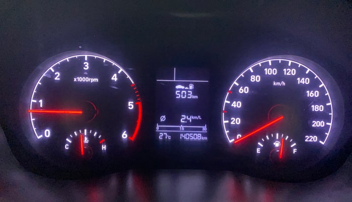 2017 Hyundai Verna 1.6 CRDI SX, Diesel, Manual, 1,40,501 km, Odometer Image