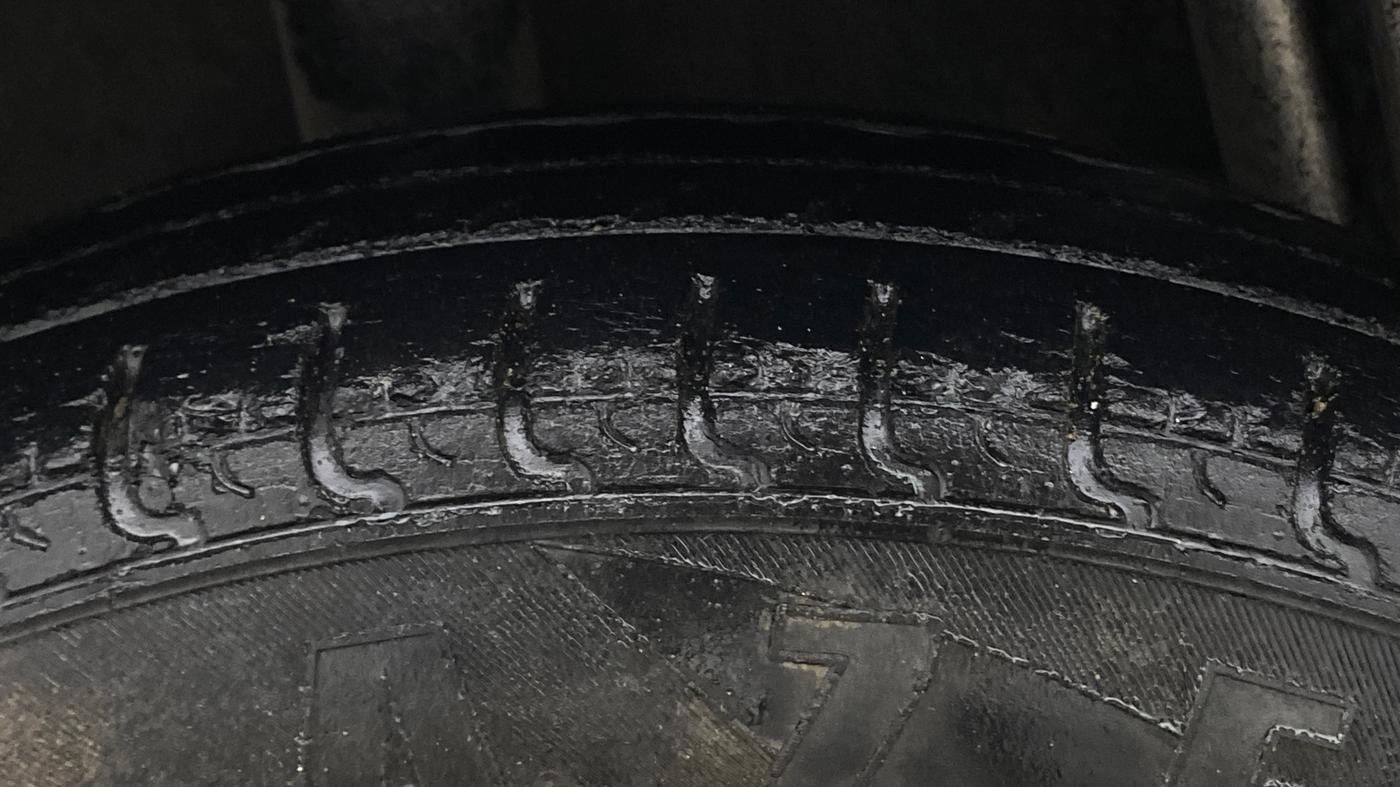 2018 Datsun Redi Go S, Petrol, Manual, 58,332 km, Right Rear Tyre Tread