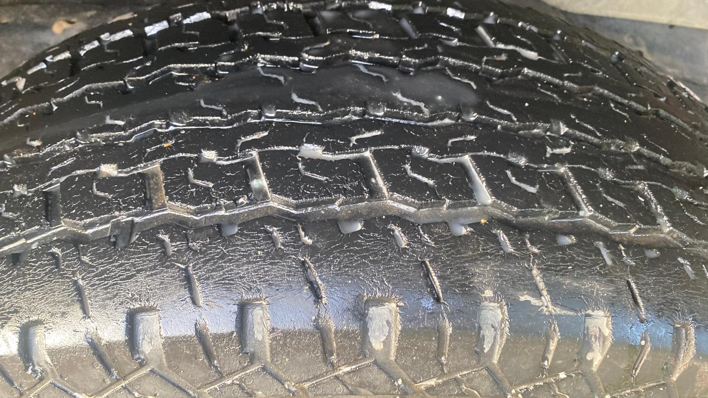 2022 Mahindra Thar LX HT PETROL 4WD MT, Petrol, Manual, 55,340 km, Left Rear Tyre Tread