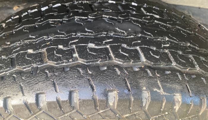 2022 Mahindra Thar LX HT PETROL 4WD MT, Petrol, Manual, 55,340 km, Left Rear Tyre Tread