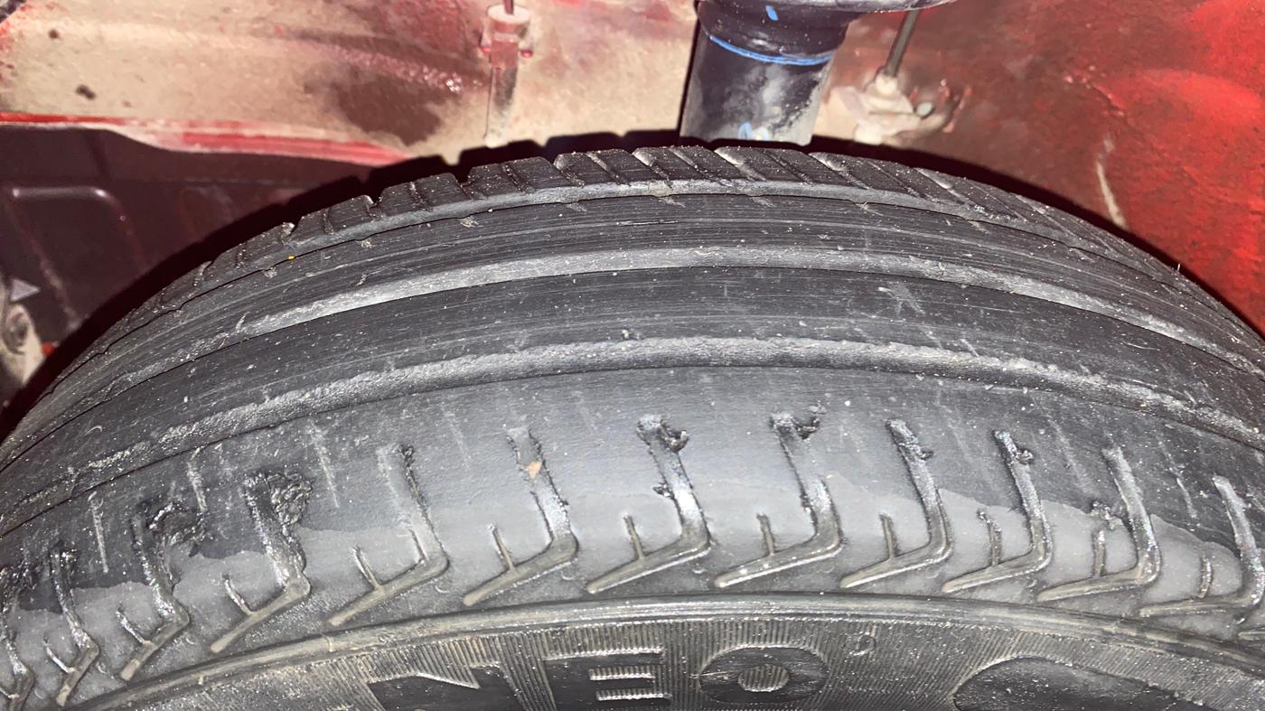 2022 Maruti Alto K10 VXI PLUS, Petrol, Manual, 38,696 km, Left Front Tyre Tread