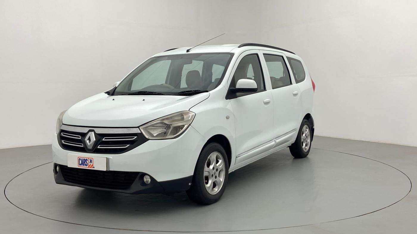 2015 Renault Lodgy 110 PS RXZ 8 STR, Diesel, Manual, 1,38,716 km, Left Front Diagonal