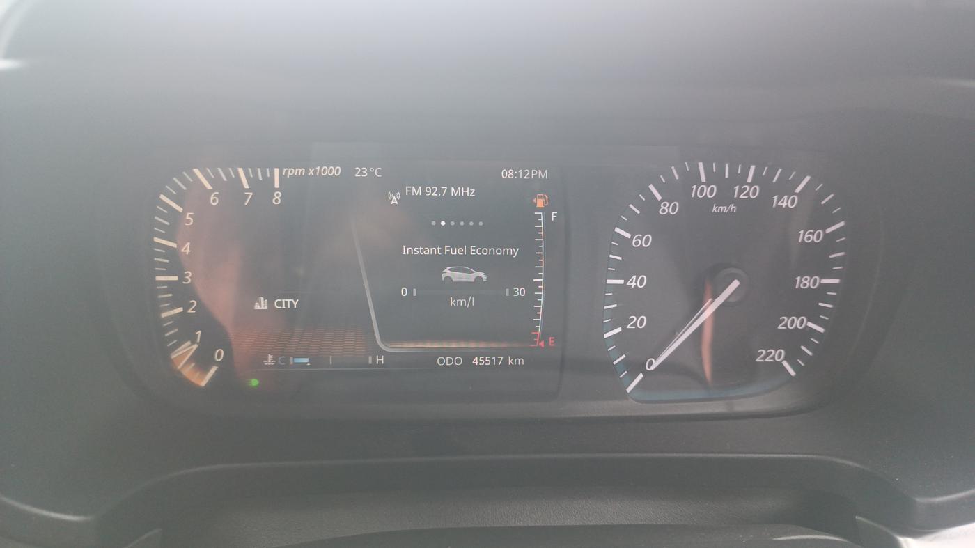 2023 Tata ALTROZ XZ Plus Sunroof i-Turbo , Petrol, Manual, 45,516 km, Odometer Image