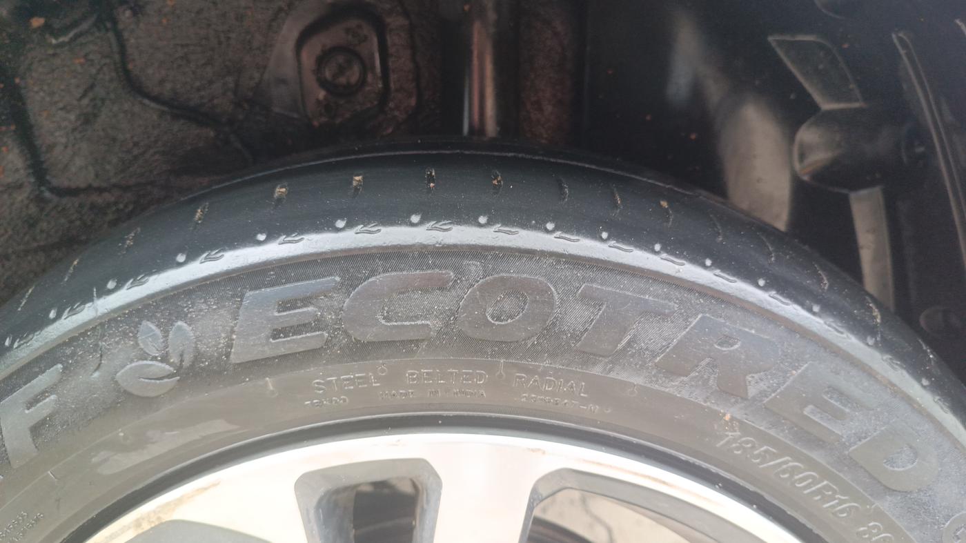 2023 Tata ALTROZ XZ Plus Sunroof i-Turbo , Petrol, Manual, 45,516 km, Left Rear Tyre Tread