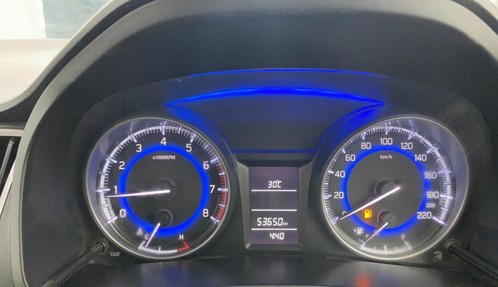 2019 Maruti Baleno DELTA PETROL 1.2, Petrol, Manual, 53,608 km, Odometer Image
