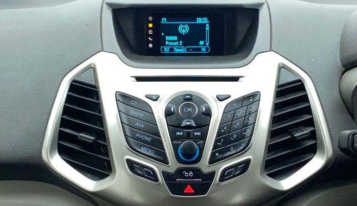 2015 Ford Ecosport TITANIUM 1.5L DIESEL, Diesel, Manual, 1,05,171 km, Infotainment System