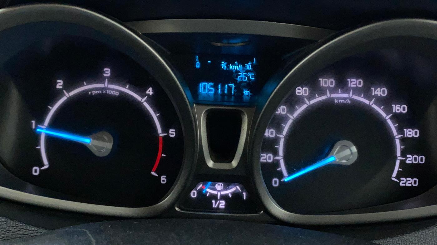 2015 Ford Ecosport TITANIUM 1.5L DIESEL, Diesel, Manual, 1,05,171 km, Odometer Image
