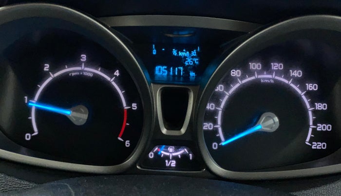 2015 Ford Ecosport TITANIUM 1.5L DIESEL, Diesel, Manual, 1,05,171 km, Odometer Image