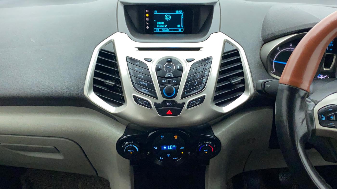 2015 Ford Ecosport TITANIUM 1.5L DIESEL, Diesel, Manual, 1,05,171 km, Air Conditioner