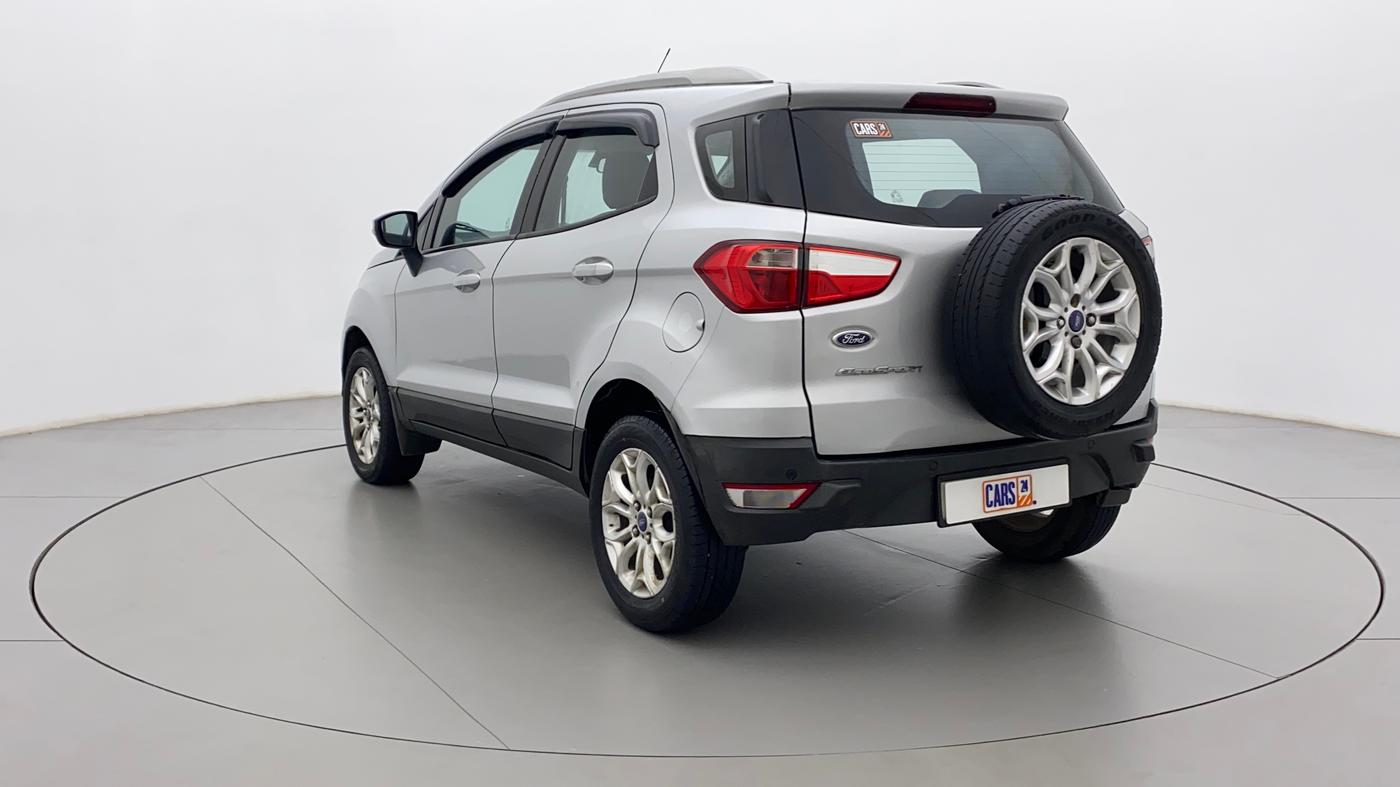 2015 Ford Ecosport TITANIUM 1.5L DIESEL, Diesel, Manual, 1,05,171 km, Left Back Diagonal