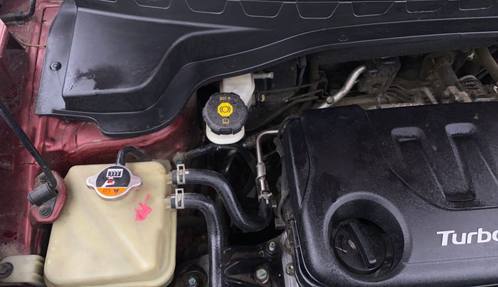 2020 KIA SONET HTX 1.0 IMT, Petrol, Manual, 68,265 km, Engine View - Right