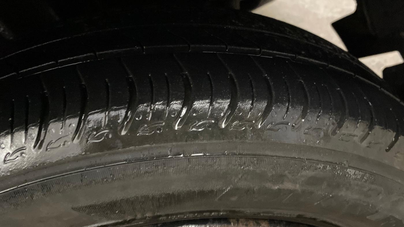 2017 Tata Tiago XT PETROL, Petrol, Manual, 70,892 km, Left Rear Tyre Tread