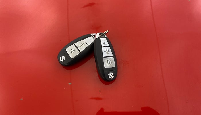 2017 Maruti Baleno ZETA CVT PETROL 1.2, Petrol, Automatic, 25,264 km, Key Close Up