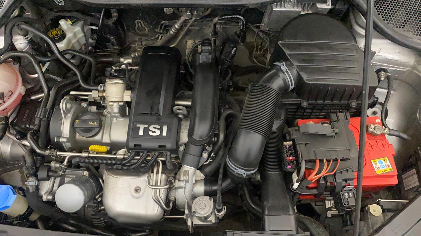 2019 Volkswagen Vento HIGHLINE PLUS 1.2 AT, Petrol, Automatic, 49,462 km, Engine View - Left