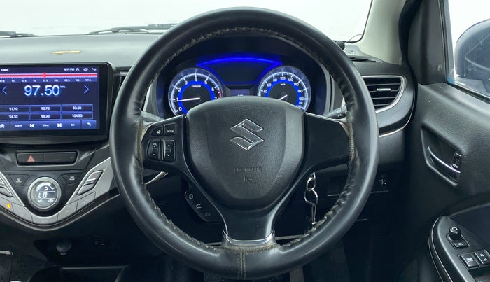 2019 Maruti Baleno DELTA 1.2 K12, Petrol, Manual, 27,137 km, Steering Wheel Close Up