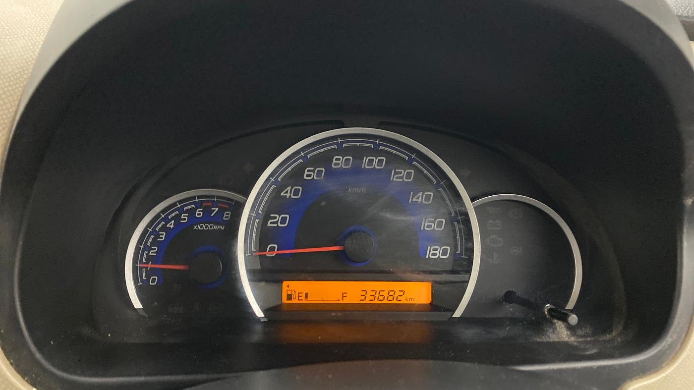 2018 Maruti Wagon R 1.0 VXI, Petrol, Manual, 33,682 km, Odometer Image