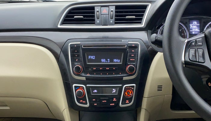 2017 Maruti Ciaz ZETA 1.4  MT PETROL, Petrol, Manual, 73,437 km, Air Conditioner