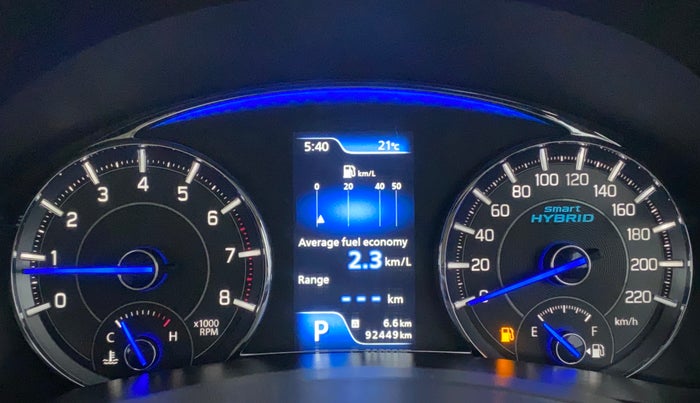 2018 Maruti Ciaz ALPHA  AT 1.5 SHVS PETROL, Petrol, Automatic, 92,446 km, Odometer Image