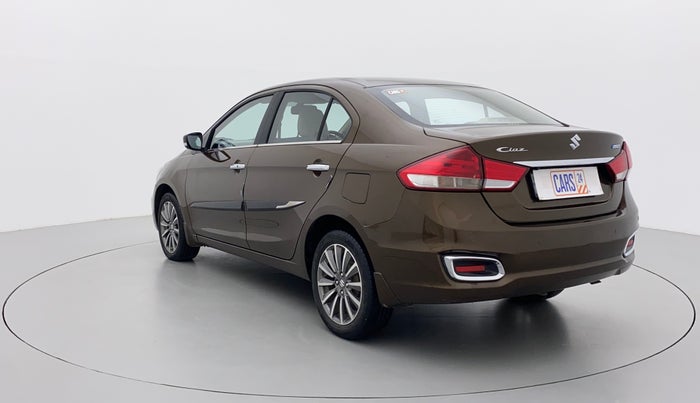 2018 Maruti Ciaz ALPHA  AT 1.5 SHVS PETROL, Petrol, Automatic, 92,446 km, Left Back Diagonal