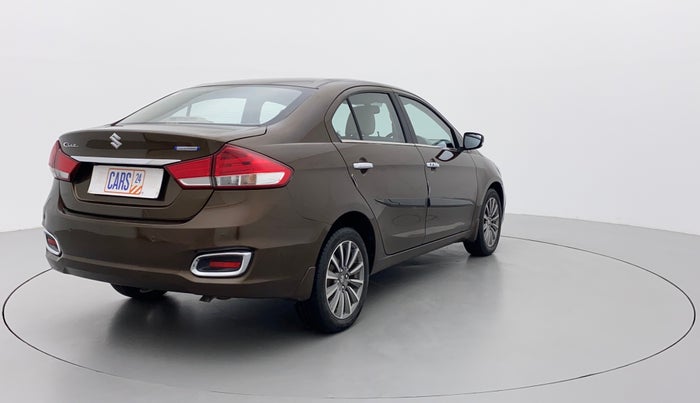 2018 Maruti Ciaz ALPHA  AT 1.5 SHVS PETROL, Petrol, Automatic, 92,446 km, Right Back Diagonal
