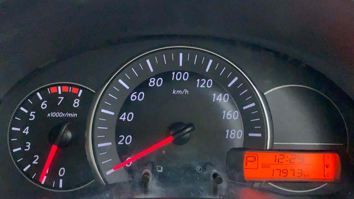 2015 Nissan Micra XL CVT (PETROL), Petrol, Automatic, 18,033 km, Odometer Image