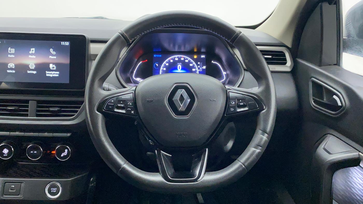 2021 Renault Kiger RXZ 1.0 TURBO MT DUAL TONE, Petrol, Manual, 7,063 km, Steering Wheel Close Up