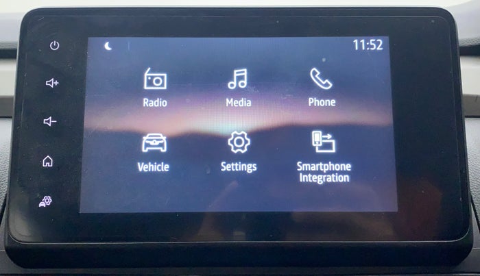 2021 Renault Kiger RXZ 1.0 TURBO MT DUAL TONE, Petrol, Manual, 7,063 km, Infotainment System