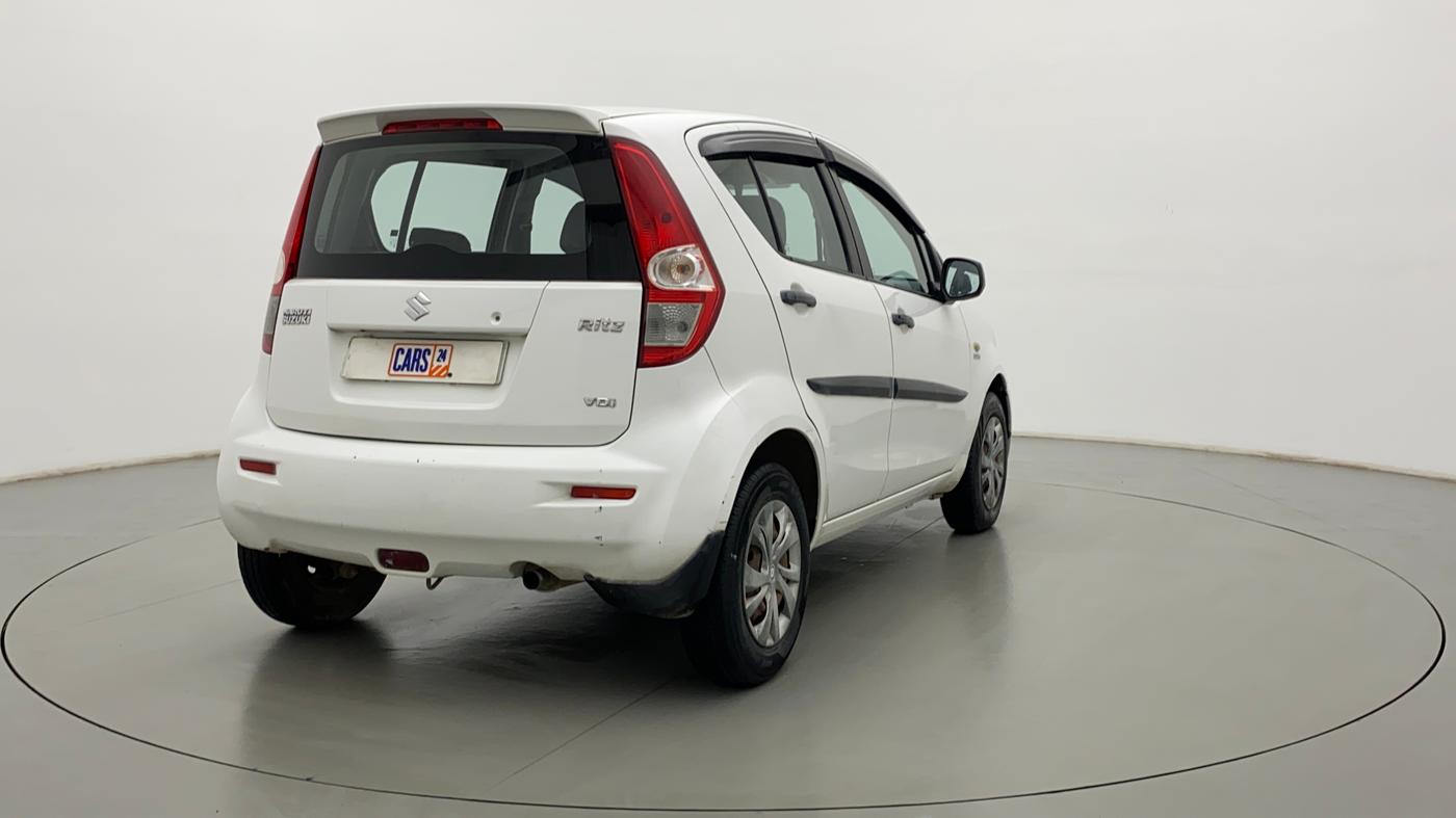 2014 Maruti Ritz VDI, Diesel, Manual, 72,395 km, Right Back Diagonal
