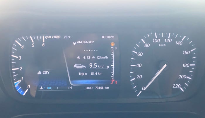 2021 Tata ALTROZ XZ DIESEL, Diesel, Manual, 79,407 km, Odometer Image