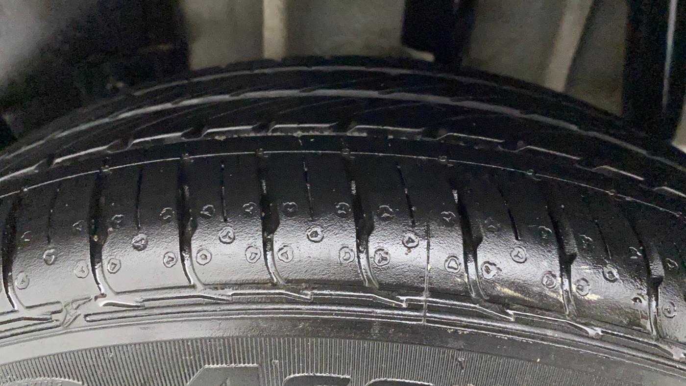 2022 Tata TIGOR XZA PLUS PETROL, Petrol, Automatic, 12,407 km, Left Rear Tyre Tread
