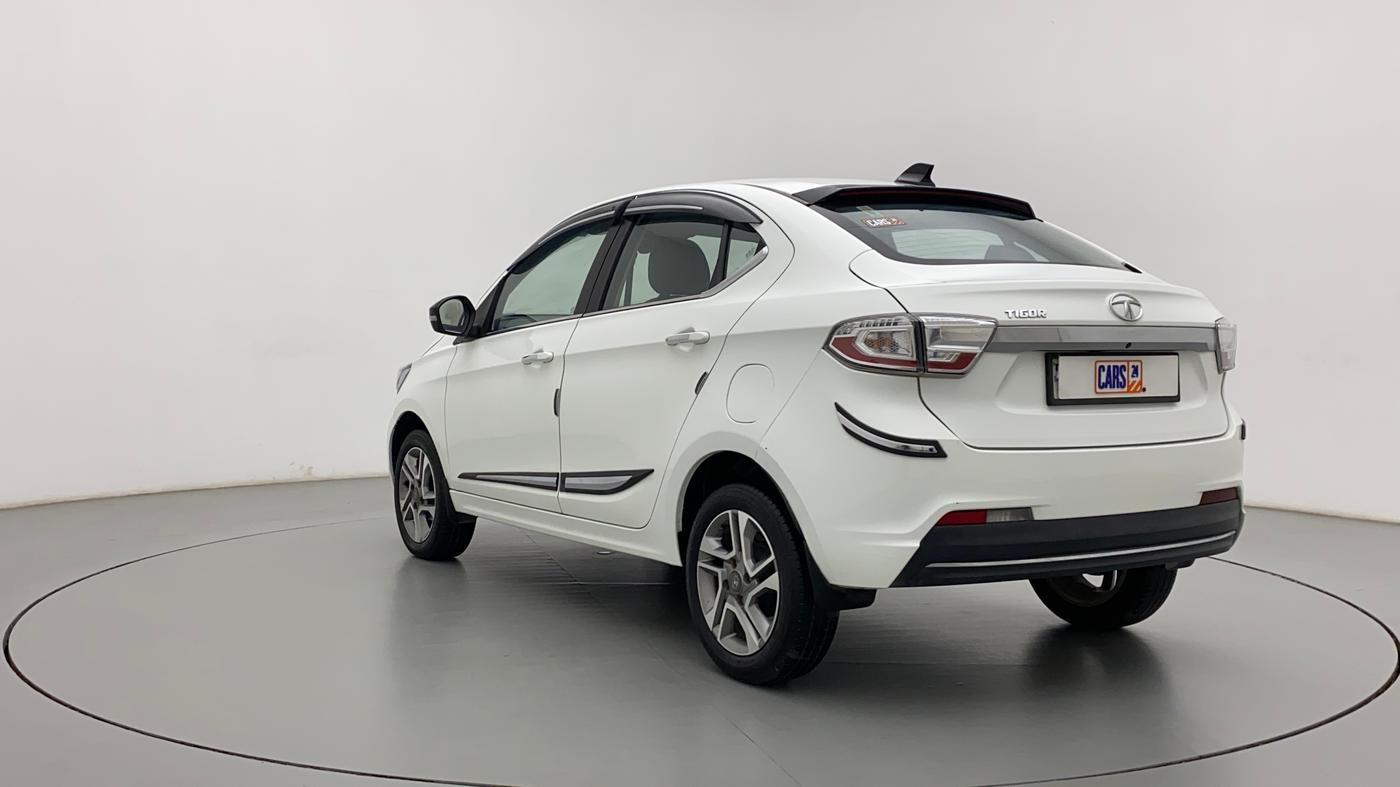 2022 Tata TIGOR XZA PLUS PETROL, Petrol, Automatic, 12,407 km, Left Back Diagonal