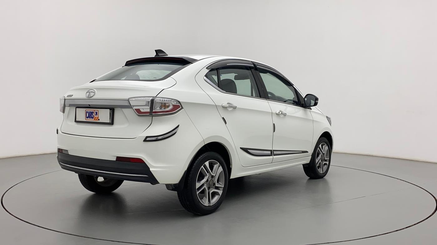 2022 Tata TIGOR XZA PLUS PETROL, Petrol, Automatic, 12,407 km, Right Back Diagonal