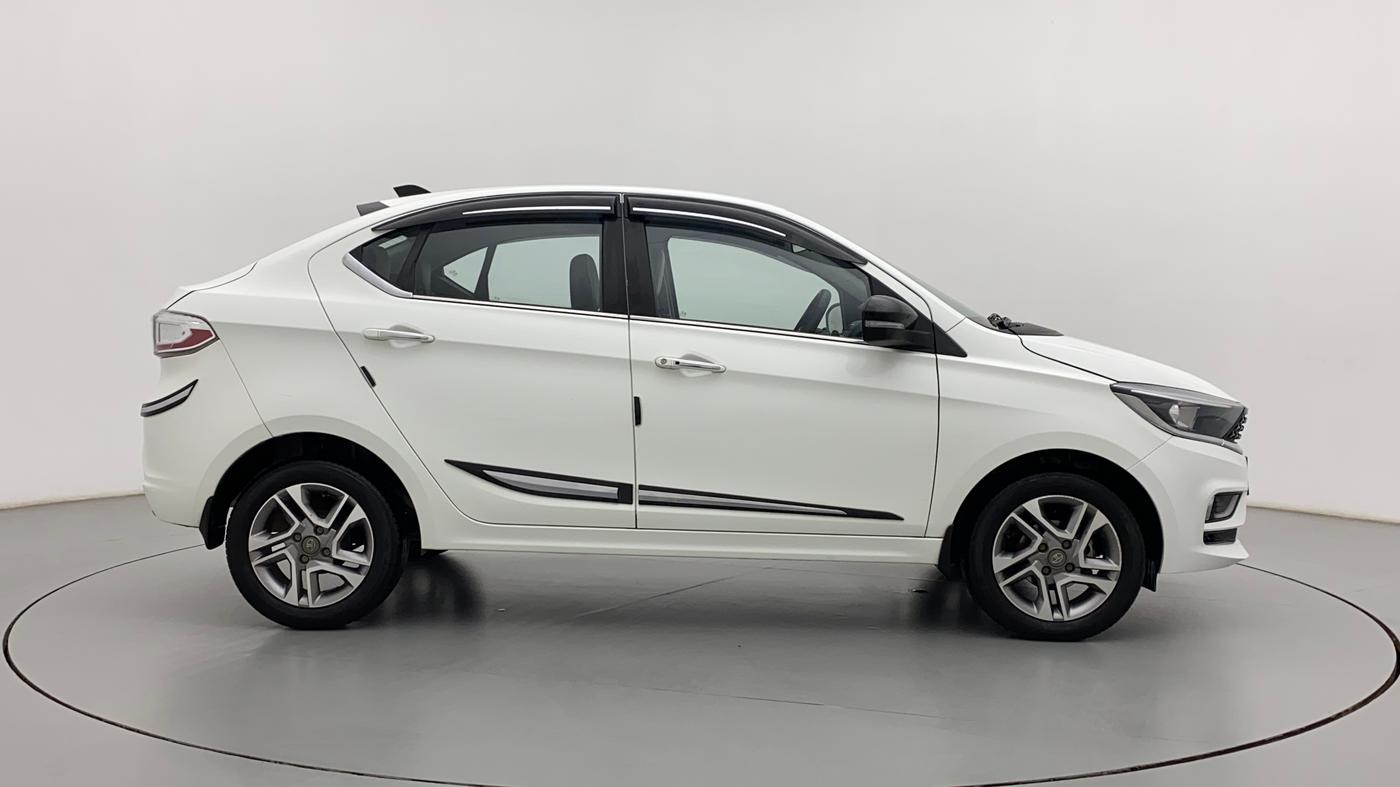2022 Tata TIGOR XZA PLUS PETROL, Petrol, Automatic, 12,407 km, Right Side View