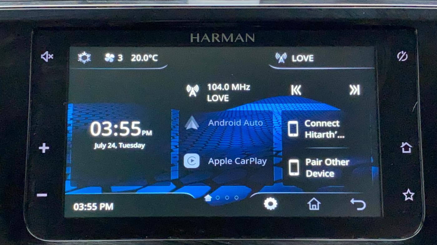 2022 Tata TIGOR XZA PLUS PETROL, Petrol, Automatic, 12,407 km, Infotainment System