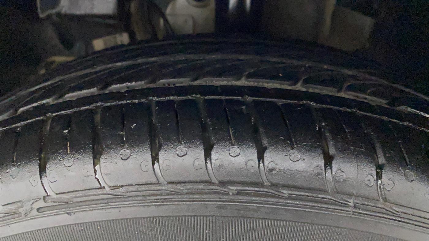 2022 Tata TIGOR XZA PLUS PETROL, Petrol, Automatic, 12,407 km, Left Front Tyre Tread