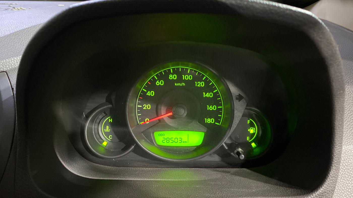 2016 Hyundai Eon D-LITE+, Petrol, Manual, 28,497 km, Odometer Image