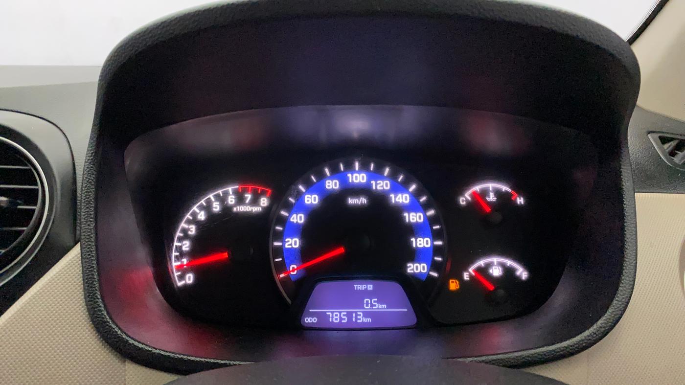 2016 Hyundai Xcent SX 1.2, Petrol, Manual, 78,511 km, Odometer Image