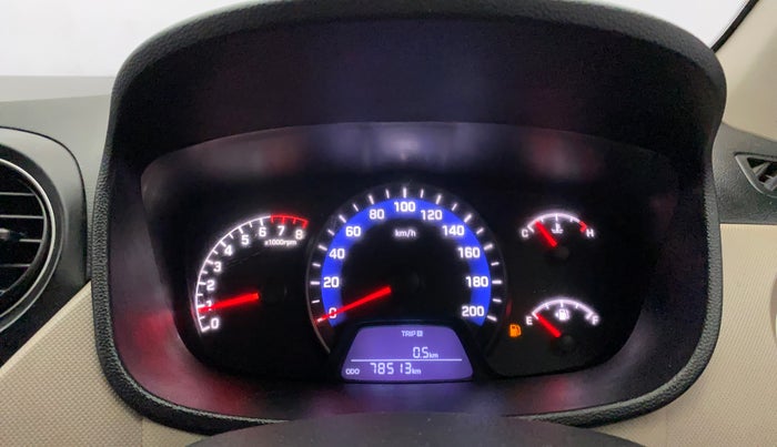 2016 Hyundai Xcent SX 1.2, Petrol, Manual, 78,511 km, Odometer Image