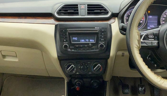 2017 Maruti Dzire VXI, Petrol, Manual, 73,410 km, Air Conditioner