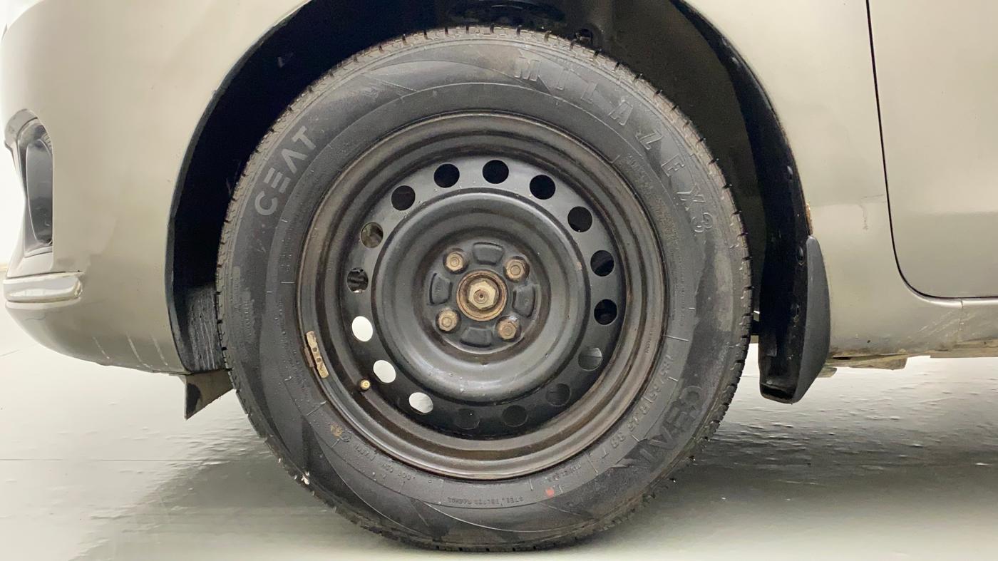 2017 Maruti Dzire VXI, Petrol, Manual, 73,410 km, Left Front Wheel