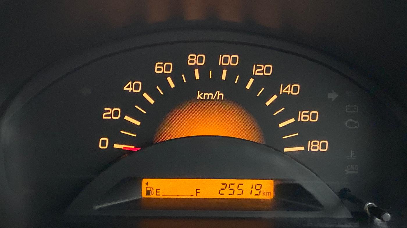 2017 Maruti Wagon R 1.0 LXI CNG, CNG, Manual, 25,668 km, Odometer Image