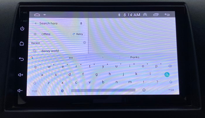 2017 Maruti Wagon R 1.0 LXI CNG, CNG, Manual, 25,668 km, Touchscreen Infotainment System
