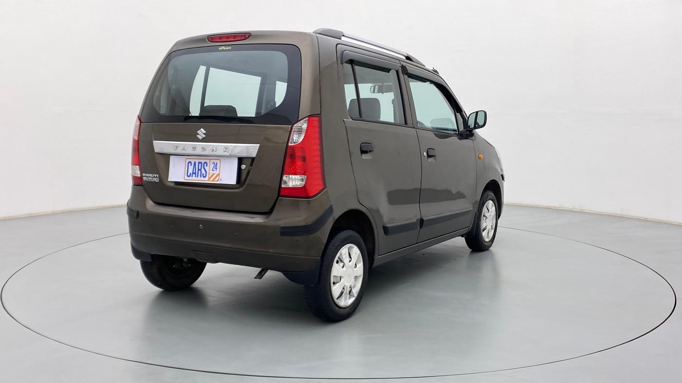 2017 Maruti Wagon R 1.0 LXI CNG, CNG, Manual, 25,668 km, Right Back Diagonal