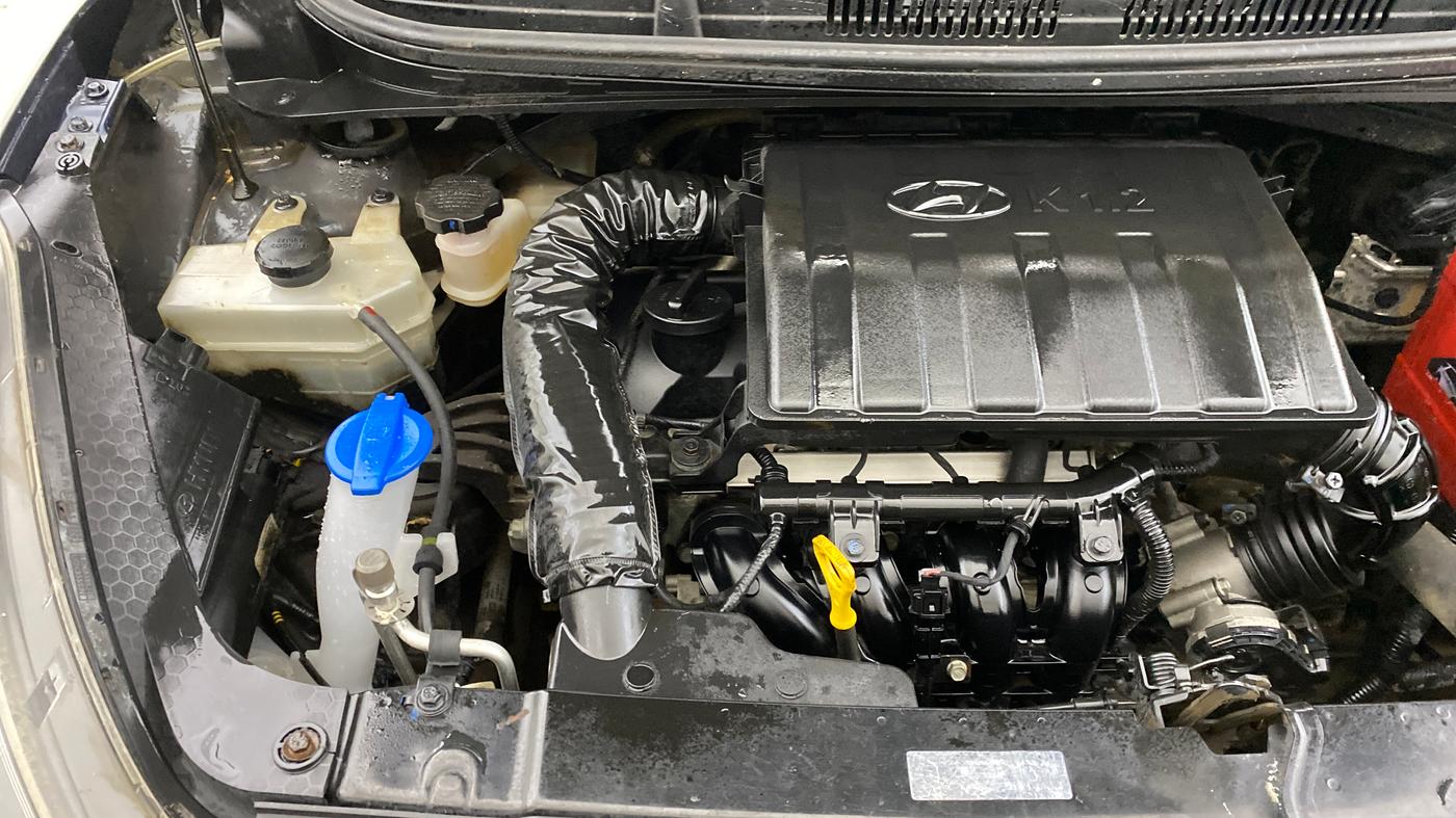 2020 Hyundai GRAND I10 NIOS SPORTZ AMT 1.2 KAPPA VTVT, Petrol, Automatic, 26,573 km, Engine View - Right