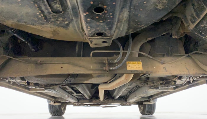 2014 Maruti Ritz ZDI, Diesel, Manual, 91,045 km, Rear Underbody