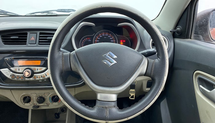 2014 Maruti Alto K10 VXI P, Petrol, Manual, 64,603 km, Steering Wheel Close Up