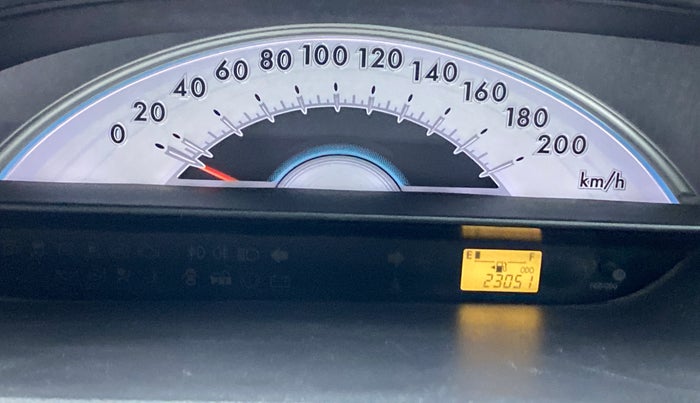 2011 Toyota Etios G, Petrol, Manual, 23,051 km, Odometer Image