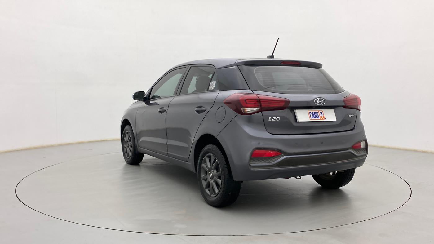 2019 Hyundai Elite i20 SPORTZ PLUS  1.2 CVT, Petrol, Automatic, 46,366 km, Left Back Diagonal