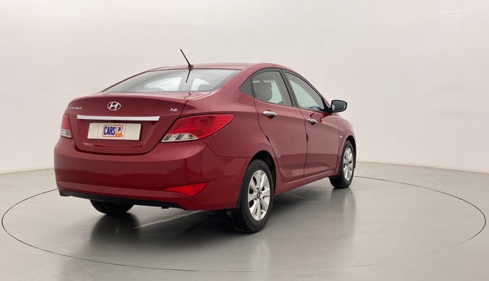 2015 Hyundai Verna FLUIDIC 1.6 CRDI S, Diesel, Manual, 78,214 km, Right Back Diagonal