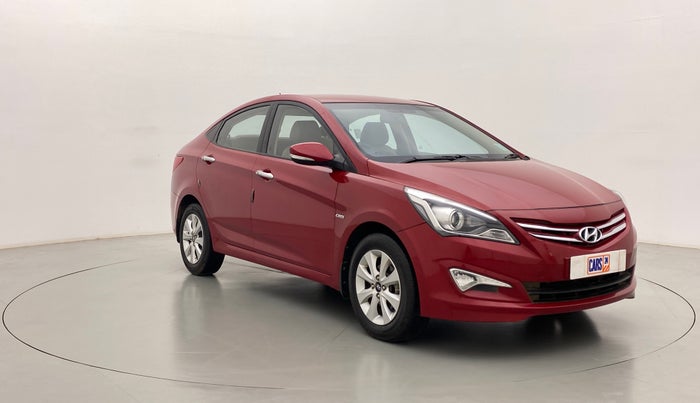 2015 Hyundai Verna FLUIDIC 1.6 CRDI S, Diesel, Manual, 78,214 km, Right Front Diagonal
